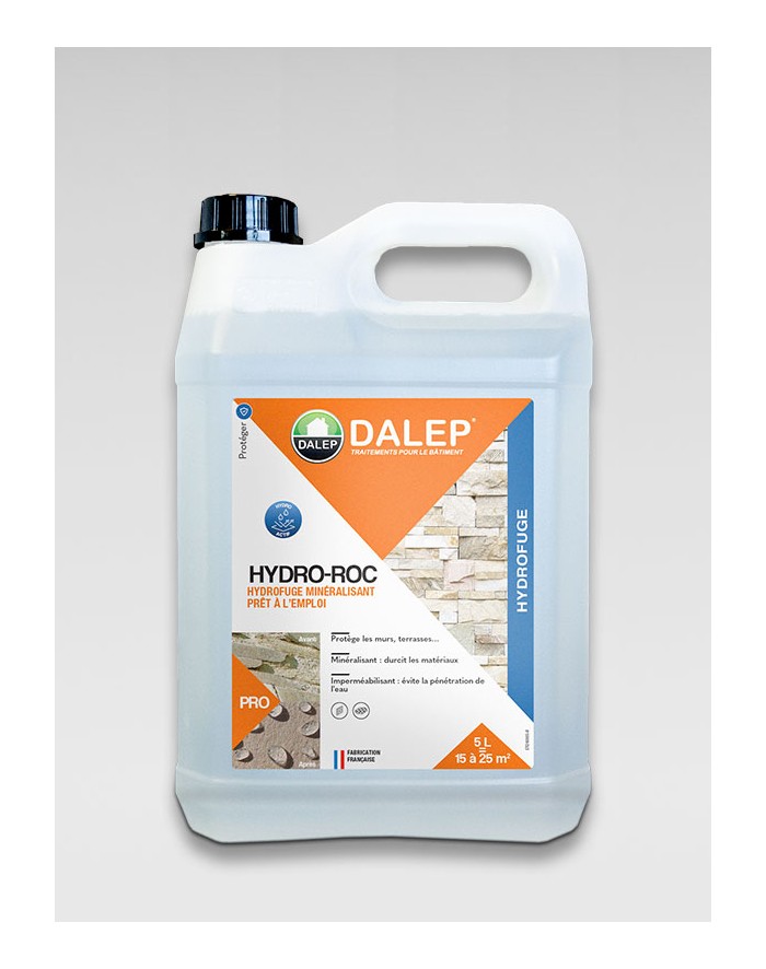 DALEP Hydrofuge Mineralisant HYDRO-ROC Bidon de 5 L